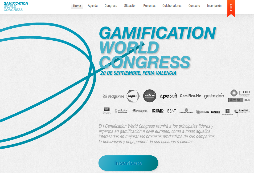 Gamification World Congress en Valencia (20 septiembre 2012)