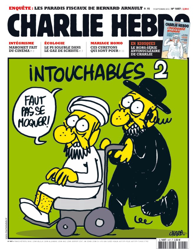 Charlie Hebdo - Intouchables 2.