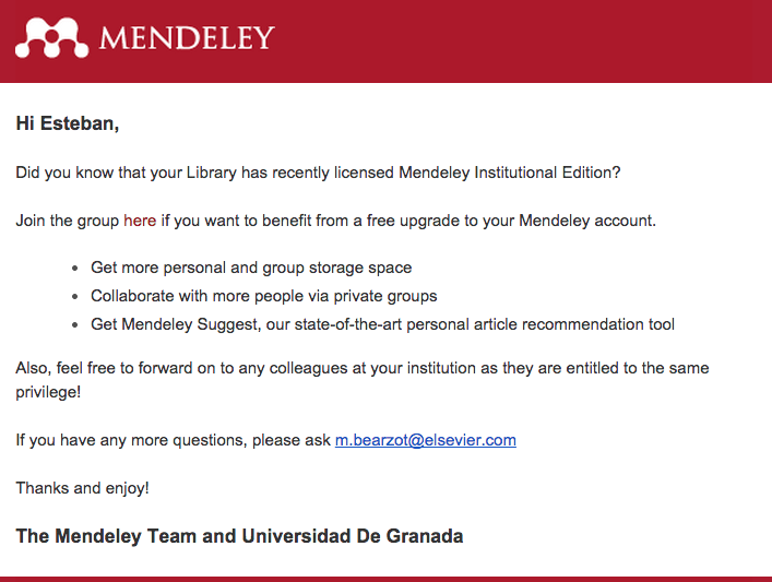 Mendeley UGR