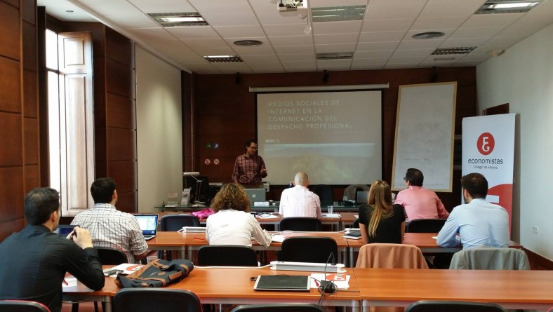 Curso en el Colegio de Economistas de Almería: “Cómo sacar partido a los servicios de Internet en los despachos profesionales»