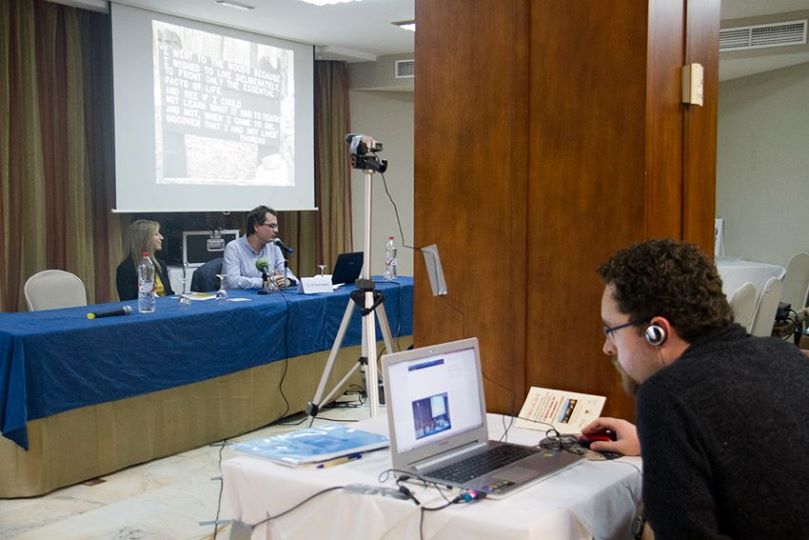 Esteban Romero en Fundación Index 2015 grabación