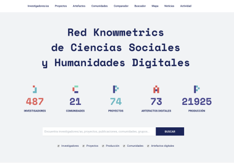 Red Knowmetrics - noviembre 2019